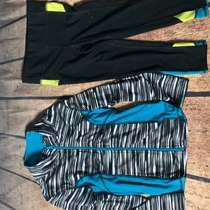 MTA Athletics Jacket & Matching Pant Outfit SZ XS